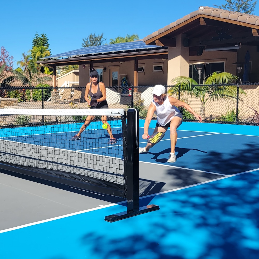 C&D Flat Based Championship Pickleball Net 17 Flat based championship net at home