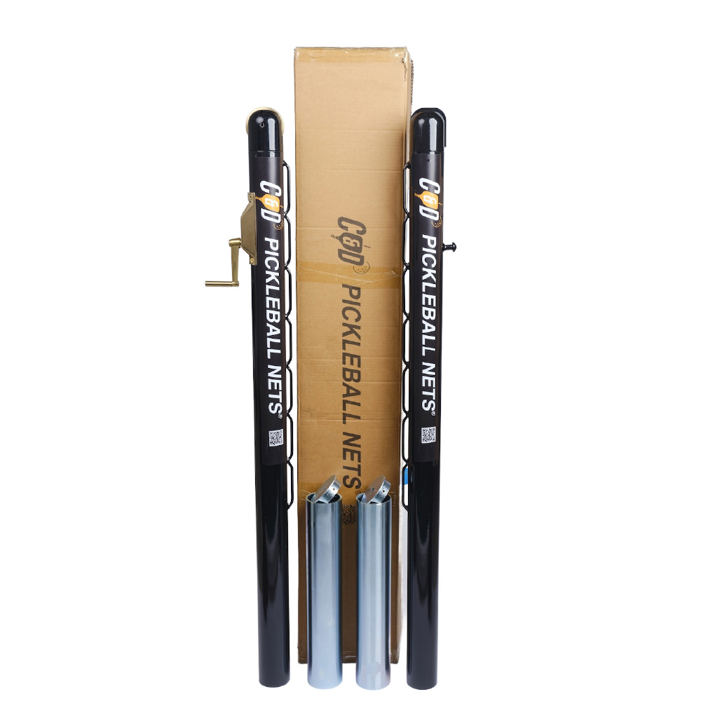 C&D Round Inground Pickleball Net System 10 C&D Round Inground Pickleball Net System