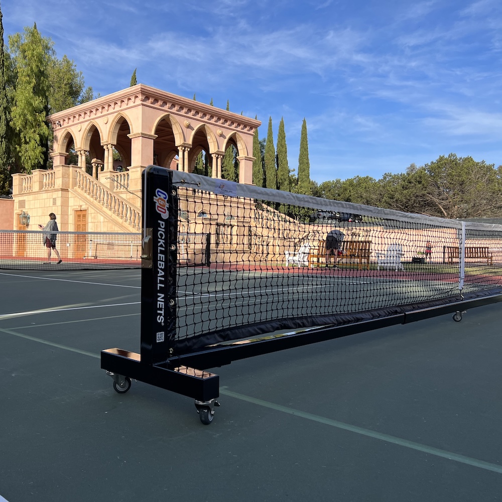 C&D Pickleball Net Systems Wheel Based Championship Net 1 Wheel Based CHAMPIONSHIP NET