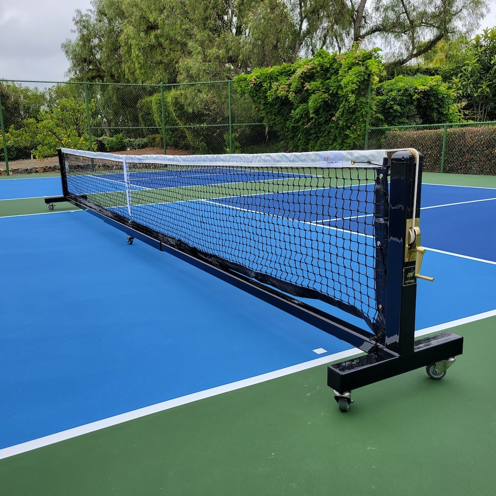 C&D Pickleball Net Systems Wheel Based Championship Net 4 Wheel Based CHAMPIONSHIP NET