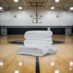 6' CourtClean Damp Mop Starter Kit With Tac-Tite Floor Cleaner 8 Replacement Courtclean Towels for the Courtclean Unit