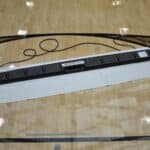 6' CourtClean Damp Mop Starter Kit With Tac-Tite Floor Cleaner 6 Courtclean 6' Damp Mop for Gym Floors - Black