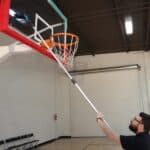 Hoopclean Backboard System w/ 8' Pole 6 CourtClean - Hoopclean Backboard System