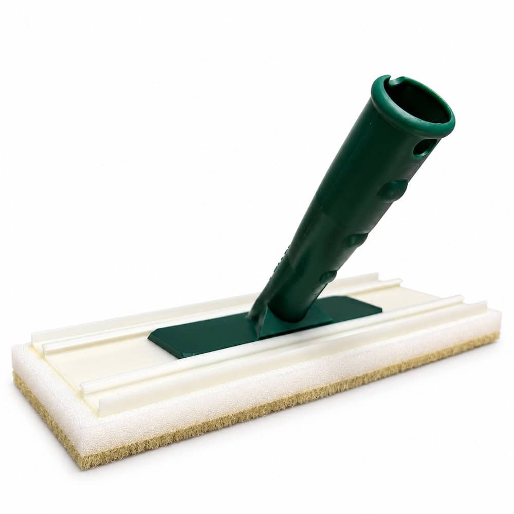 Duratool Durafoam 10" Floor Trim Pad Finish Applicator with Handle 8 Dura Tool 10" Trim Edger - Back