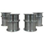 Gameline Line Taping Machine - Easy line taping for gym floors and other sports surfaces. 10 EMack Line Taping Machine Accommodates Multiple Size Tape