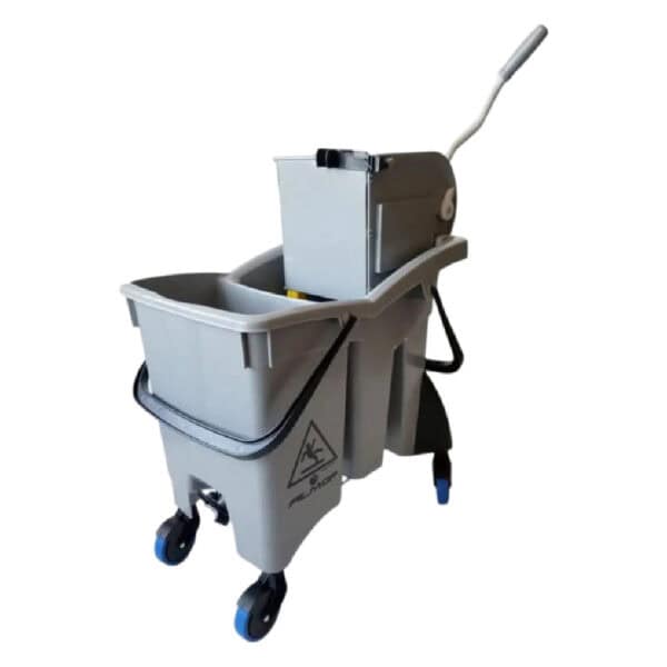 Split Bucket and Flat Mop Wringer – Ergonomic Cleaning for Sports Facilities