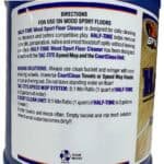 Half-Time Gym Floor Cleaner