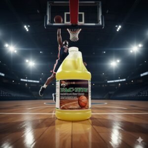 Tac-Tite Sports Floor Cleaner- Neutral PH Balance for Wood, Synthetic, and Rubber gym floors