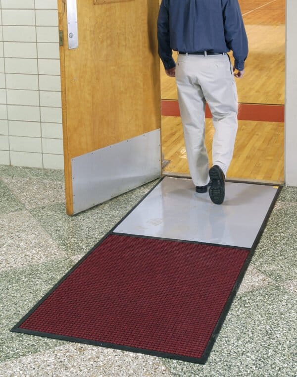 M+A Matting - Adhesive Entrance Mats to Keep Gym Floors in Pristine Condition.