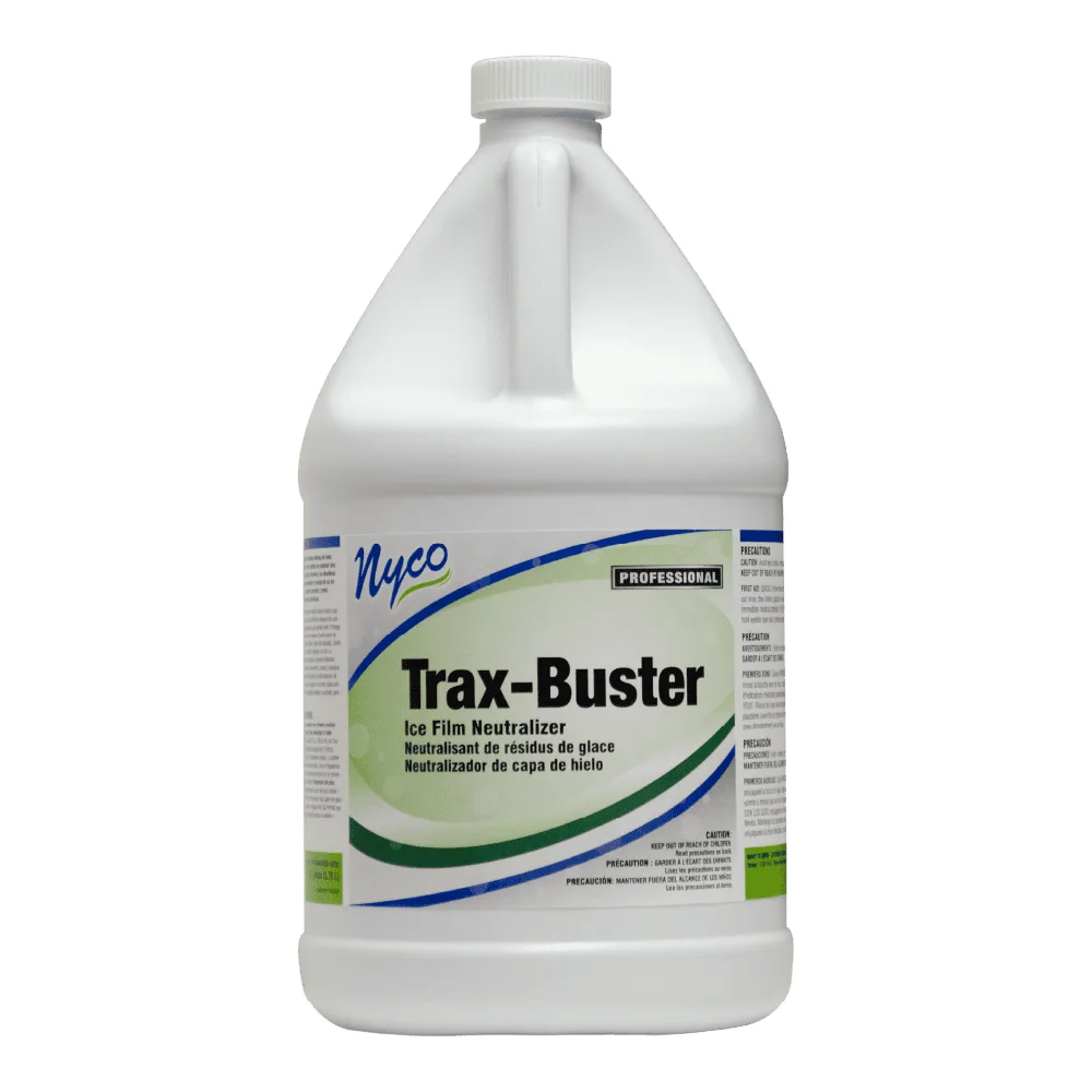 Trax-Buster Ice Melt Film Remover - (4) or (2) Gallons per Case 22 Trax-Buster Ice Melt Residue Remover