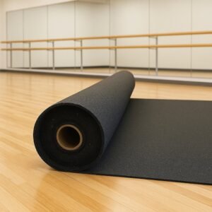 SOUNDlogix Acoustical Rubber Underlayment for Dance Studios 2MM - 18MM thick.